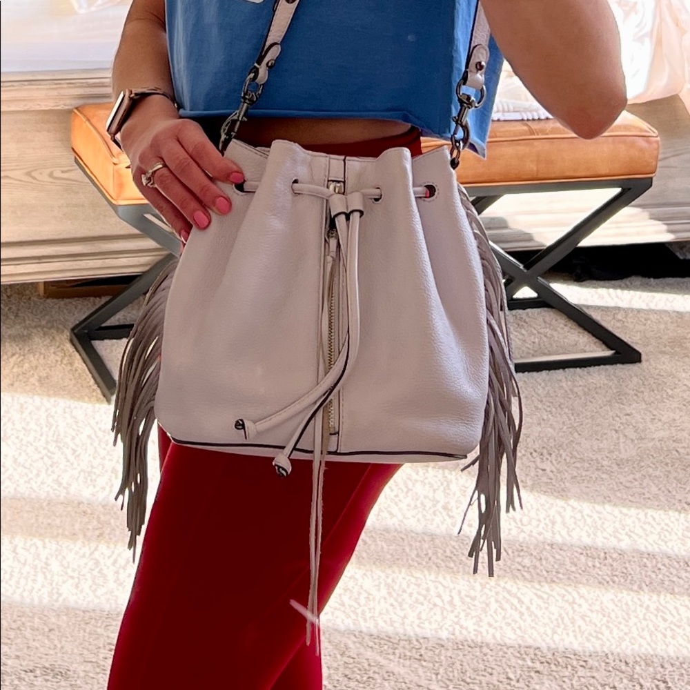 Rebecca Minkoff Bucket Bag with Fringe (RARE!)